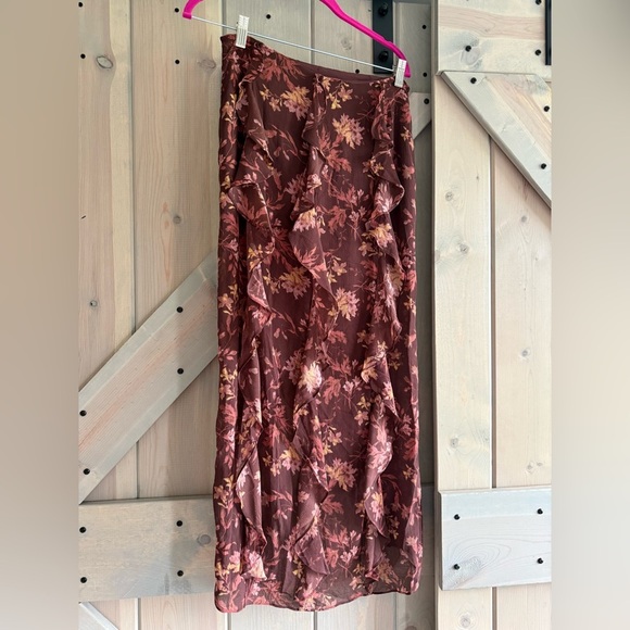 NWT Free People Flounce Around Maxi Skirt - Picture 10 of 10